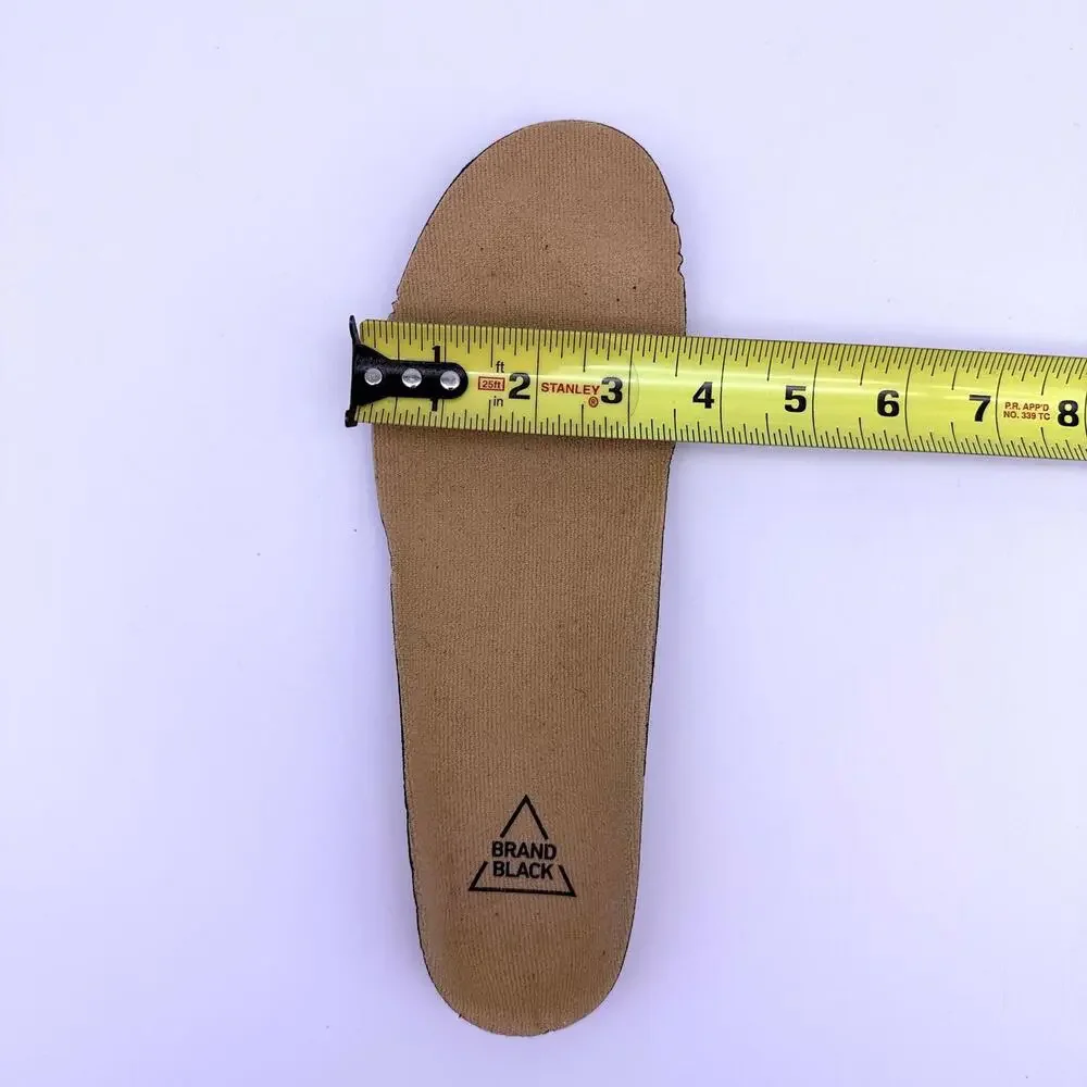 Brand Black Saga Women's 8-8.5 / Men's 6.5 White Vibram Leather Sneakers - Picture 13 of 13